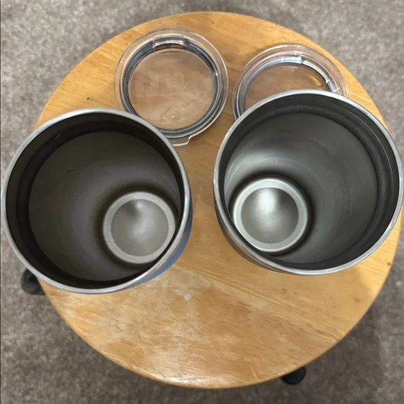 YETI Dual Tumbler Set in Blue and Dark Grey - Picture 2 of 3